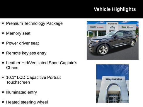 Used 2020 Ford Explorer Platinum w/ Premium Technology Package AWD/4WD image 2