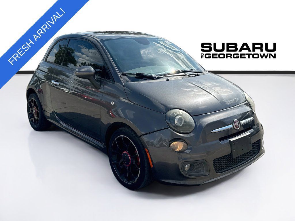 Used 2015 FIAT 500 Sport w/ Sport Appearance Group FWD image 1