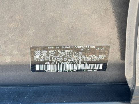 Used 2022 Subaru WRX image 29