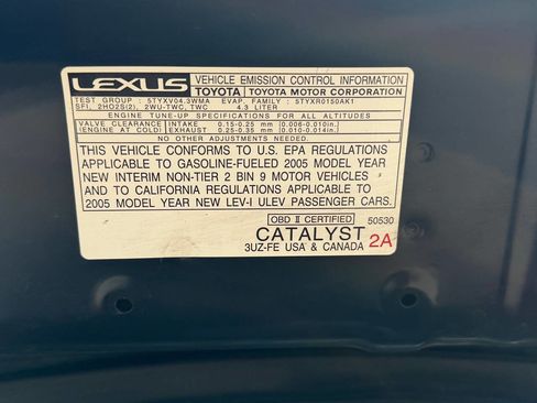 Used 2005 Lexus SC 430 Convertible RWD image 54