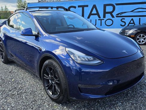 Used 2020 Tesla Model Y Long Range AWD/4WD image 1