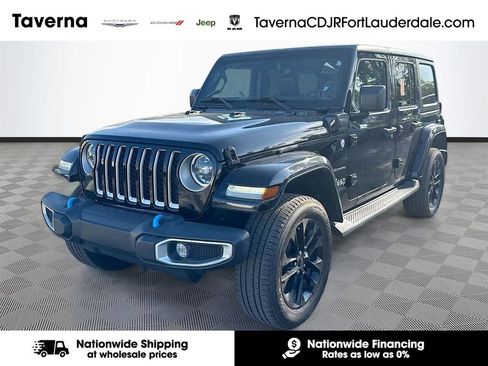 Used 2023 Jeep Wrangler Unlimited Sahara w/ Cold Weather Group AWD/4WD image 1