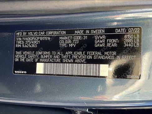 Used 2023 Volvo XC90 B6 Ultimate image 35