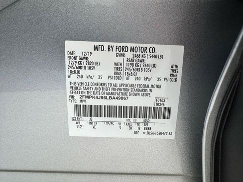 Used 2020 Ford Edge SEL w/ Convenience Package AWD/4WD image 44