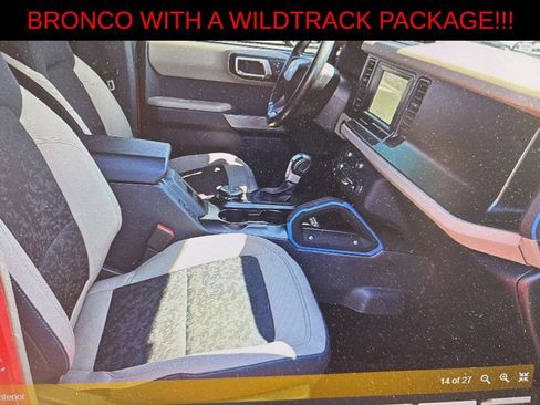 Used 2022 Ford Bronco Wildtrak AWD/4WD image 14