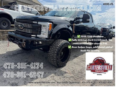 Used 2018 Ford F250 Platinum w/ Platinum Ultimate Package AWD/4WD image 1