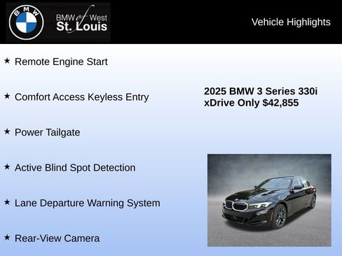 Used 2025 BMW 330i xDrive 330i xDrive w/ M Sport Package image 16