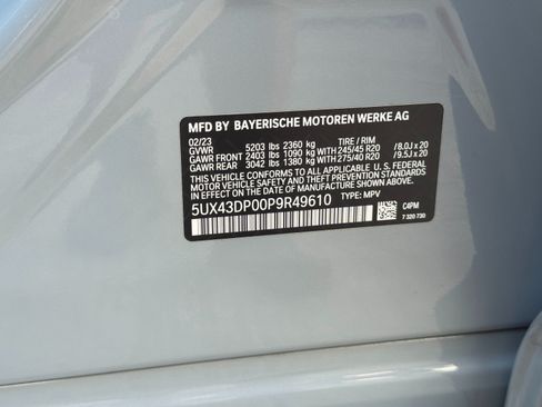 Used 2023 BMW X3 sDrive30i w/ M Sport Package RWD image 49