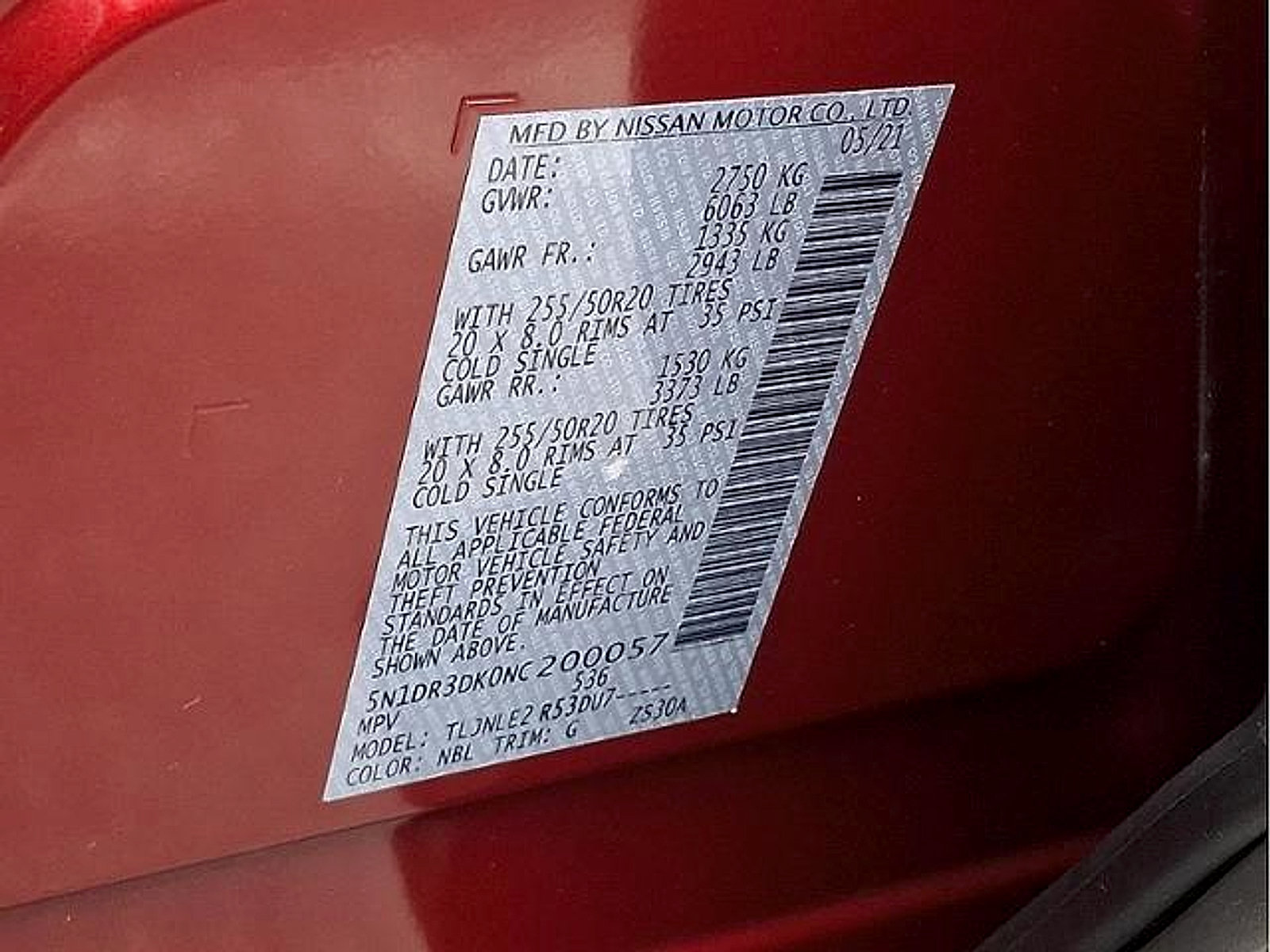 Used 2022 Nissan Pathfinder Platinum w/ Cargo Package AWD/4WD image 26