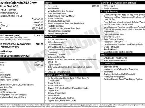 New 2026 Chevrolet Colorado ZR2 w/ Technology Package image 5