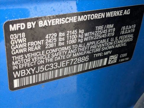 Used 2018 BMW X2 xDrive28i w/ M SportX Package image 16