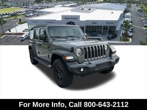 Certified 2019 Jeep Wrangler Unlimited Sport AWD/4WD image 10