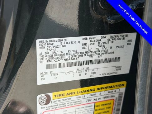 Used 2022 Ford Expedition Max Limited AWD/4WD image 10