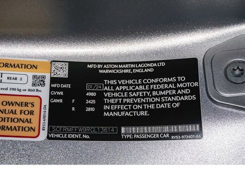 New 2024 Aston Martin DB12 Coupe image 45