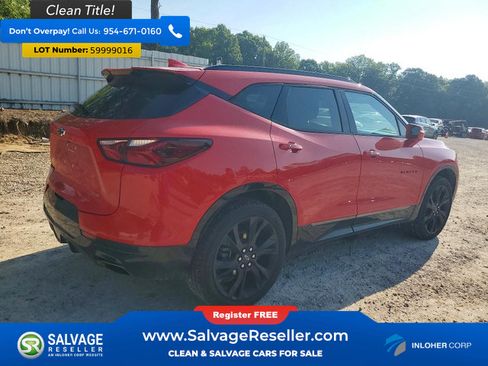 Used 2019 Chevrolet Blazer RS w/ Sun and Wheels Package FWD image 4