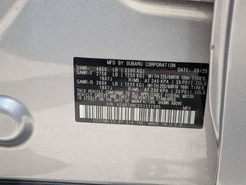 Certified 2025 Subaru Outback Limited AWD/4WD image 39