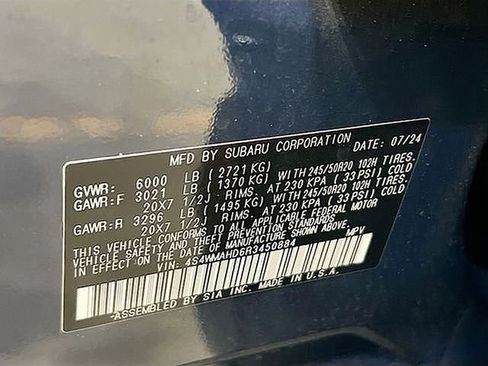 Used 2024 Subaru Ascent Onyx Edition AWD/4WD image 17