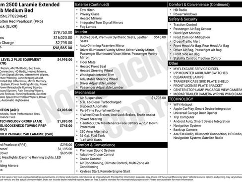 New 2026 RAM 2500 Laramie AWD/4WD image 32