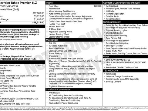 Used 2021 Chevrolet Tahoe Premier image 7