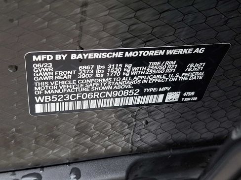 Used 2024 BMW iX xDrive50 w/ Convenience Package AWD/4WD image 26
