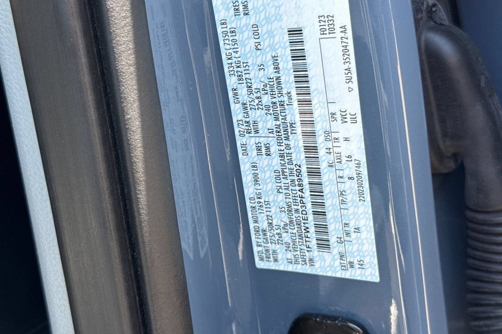 Used 2023 Ford F150 4x4 SuperCrew Hybrid image 44