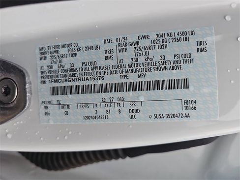 Certified 2024 Ford Escape Active image 32