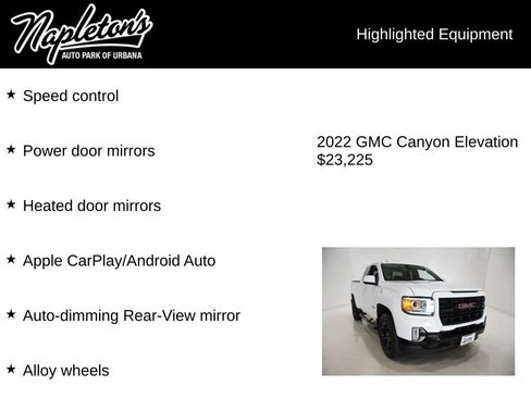 Used 2022 GMC Canyon Elevation image 16
