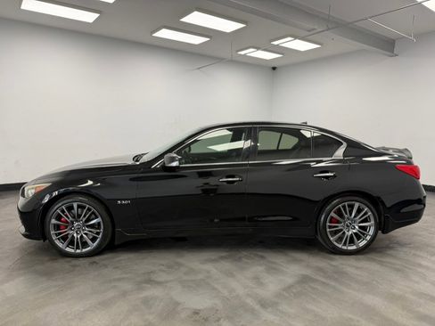 Used 2017 INFINITI Q50 Red Sport 400 AWD/4WD image 3