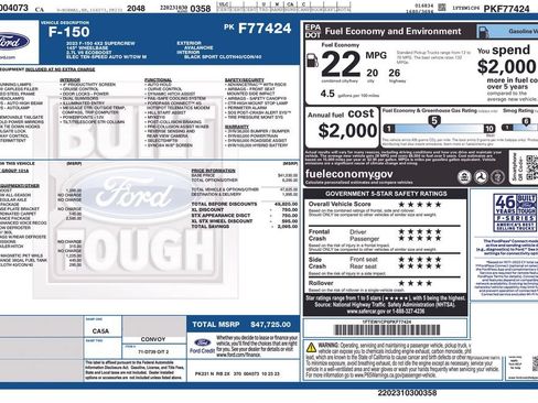 Used 2023 Ford F150 XL w/ STX Appearance Package RWD image 3