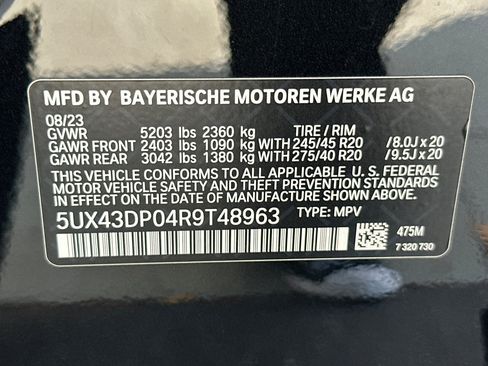 Used 2024 BMW X3 sDrive30i w/ M Sport Package RWD image 28