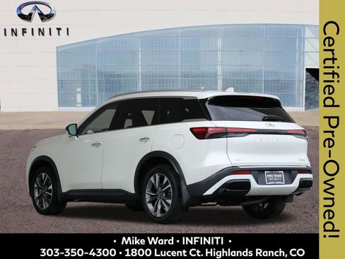 Certified 2023 INFINITI QX60 Luxe w/ Performance Audio Package AWD/4WD image 3