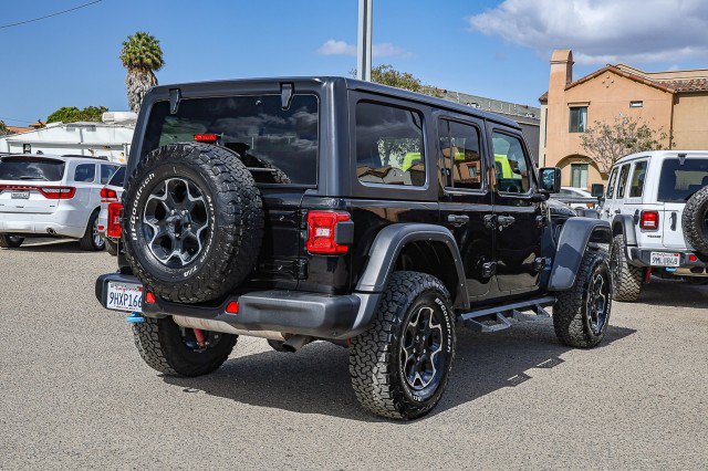 Used 2022 Jeep Wrangler Unlimited Rubicon 4xe w/ Steel Bumper Group AWD/4WD image 4