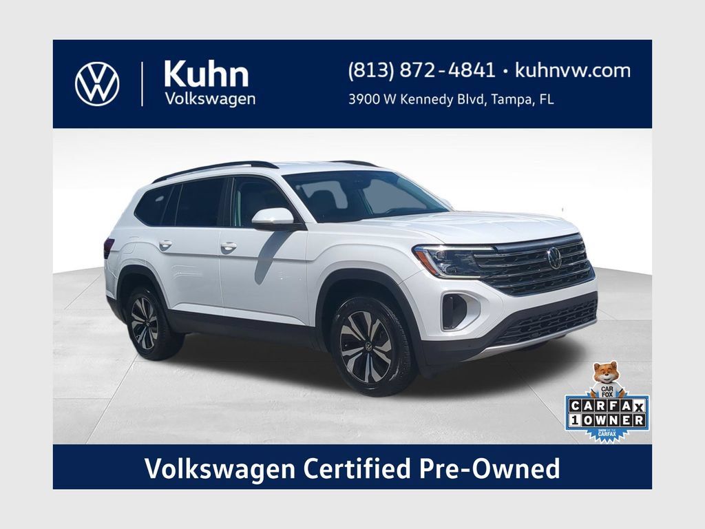 Certified 2024 Volkswagen Atlas SE FWD 360° Tour
