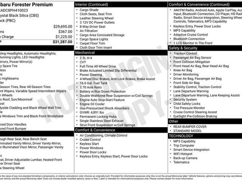 Certified 2023 Subaru Forester Premium image 4