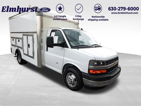 Used 2022 Chevrolet Express 3500 w/ Power Convenience Package RWD image 1