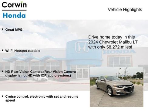 Used 2024 Chevrolet Malibu LT FWD image 6