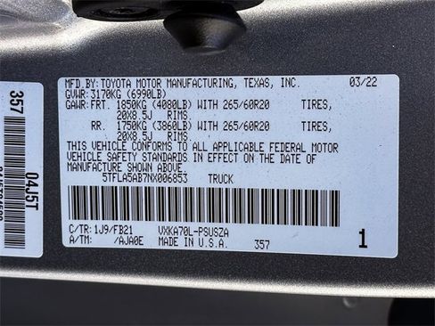 Used 2022 Toyota Tundra SR5 image 30