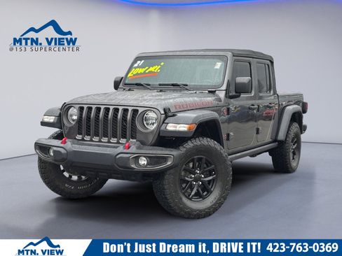 Used 2021 Jeep Gladiator Rubicon w/ Trailer Tow Package image 1