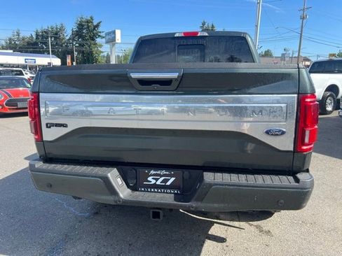 Used 2015 Ford F150 Platinum w/ Max Trailer Tow Package AWD/4WD image 8