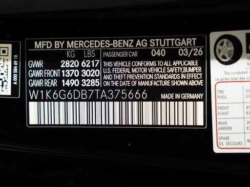 New 2026 Mercedes-Benz S 500 4MATIC image 22