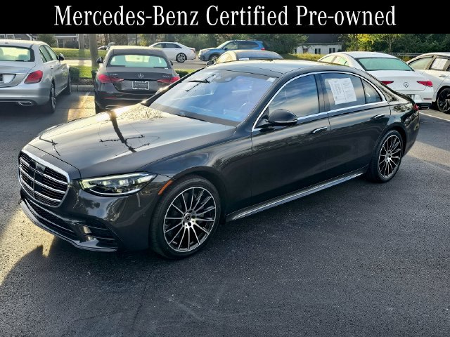 Certified 2021 Mercedes-Benz S 580 4MATIC Sedan w/ AMG Line image 6