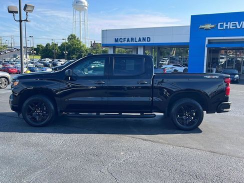 Used 2024 Chevrolet Silverado 1500 Custom w/ Turbomax Blackout Package AWD/4WD image 2
