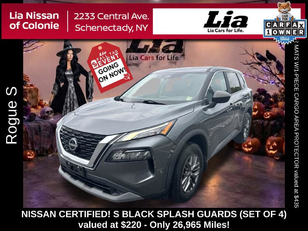 Certified 2023 Nissan Rogue S AWD/4WD image 1