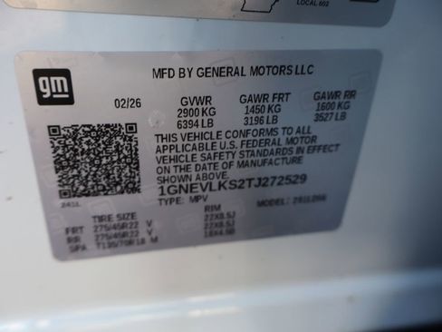 New 2026 Chevrolet Traverse RS w/ LPO, Floor Liner Package image 54