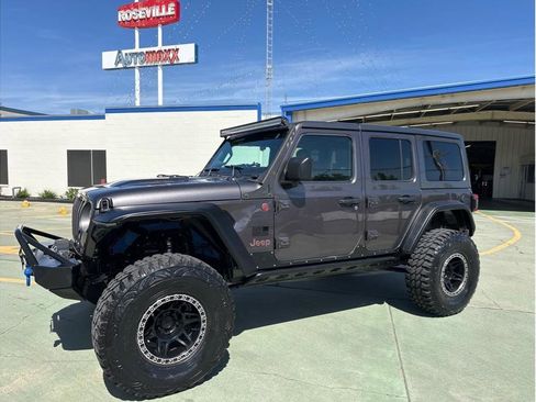 Used 2020 Jeep Wrangler Unlimited Rubicon w/ LED Lighting Group image 1