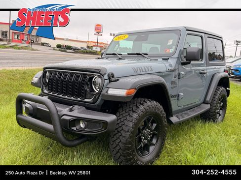 Used 2025 Jeep Wrangler Sport AWD/4WD image 1