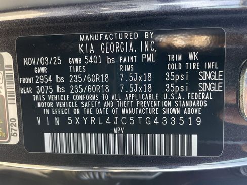 New 2026 Kia Sorento S w/ S Panoramic Sunroof Package image 36