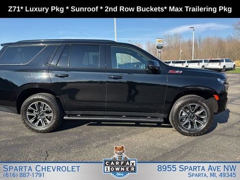Used 2024 Chevrolet Tahoe Z71 w/ Luxury Package AWD/4WD image 2