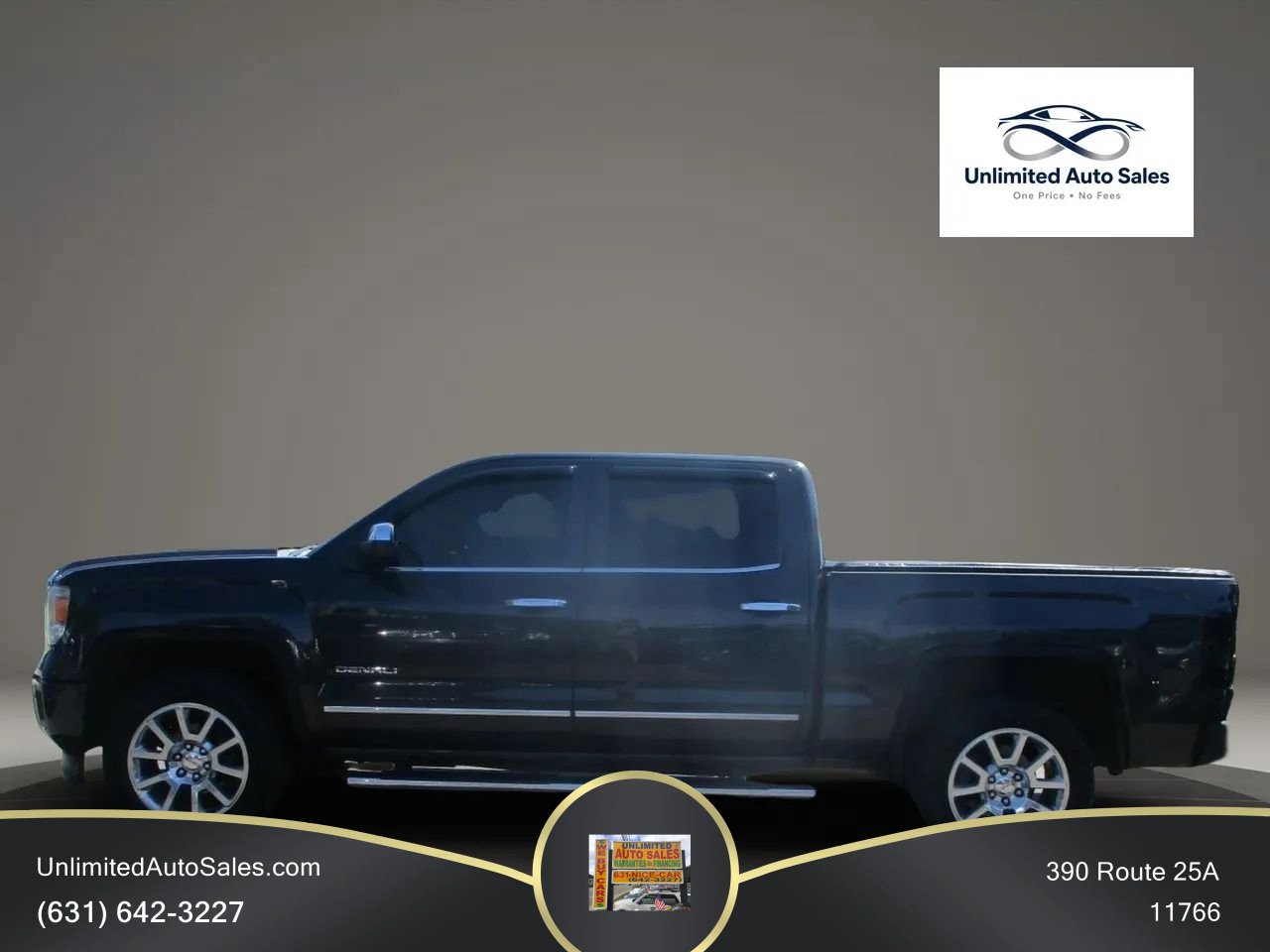 Used 2015 GMC Sierra 1500 Denali w/ Driver Alert Package AWD/4WD image 3