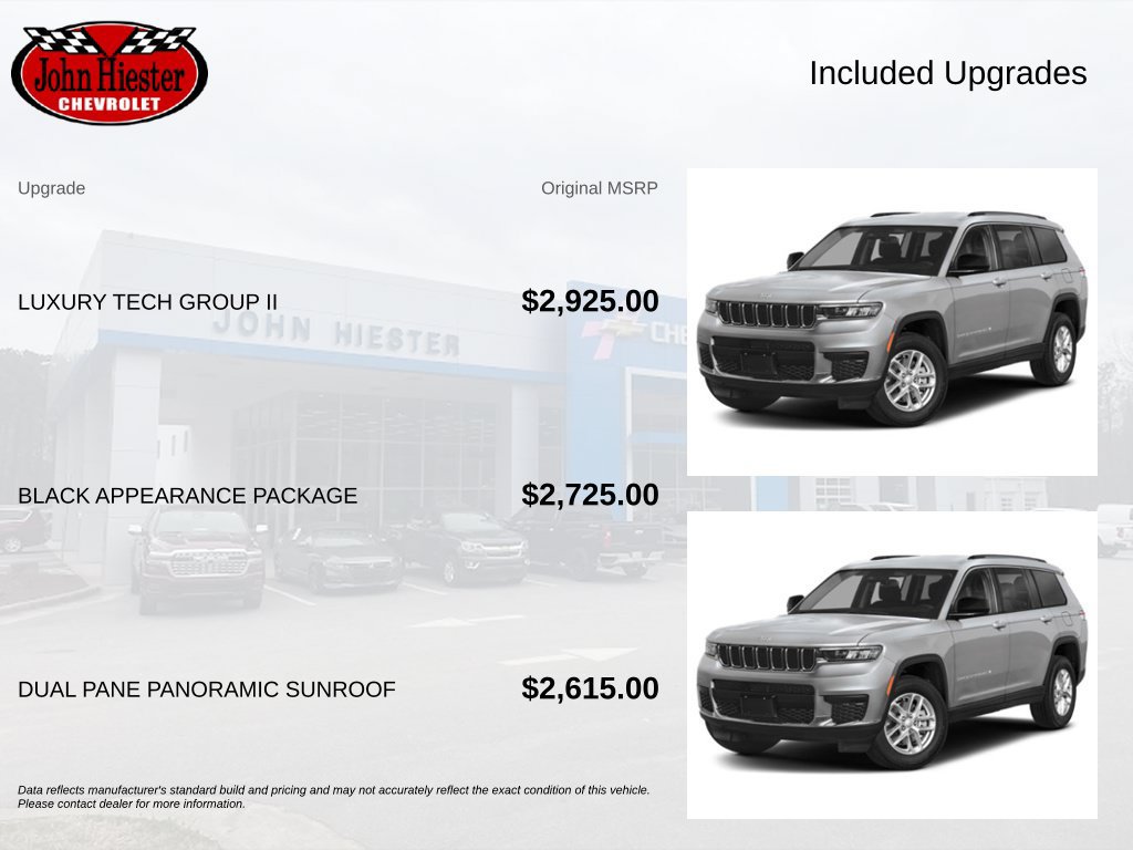 Used 2023 Jeep Grand Cherokee L Limited w/ Luxury Tech Group II RWD image 4